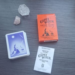 🌙Gypsy Witch fortune telling playing cards ..